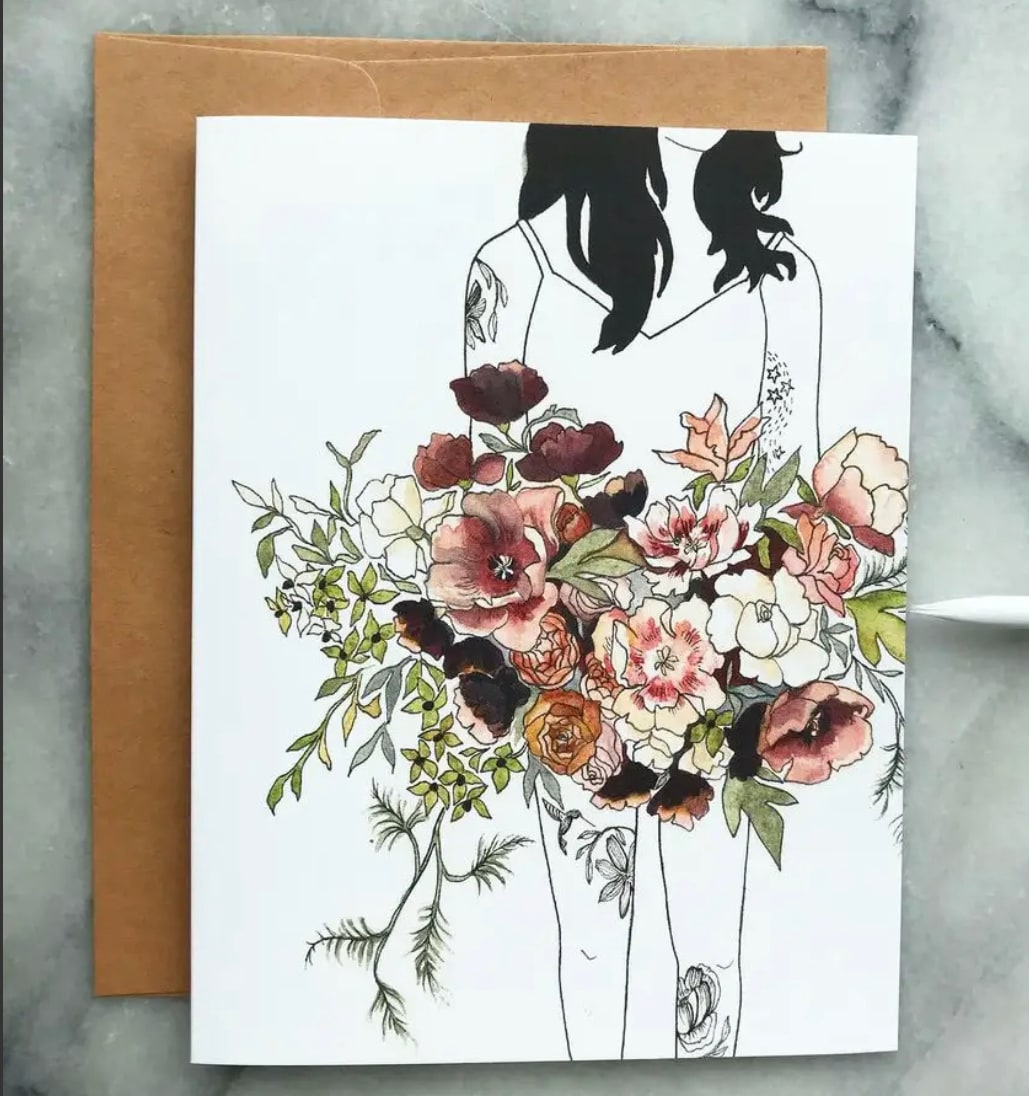 Wildflower Solabee Card